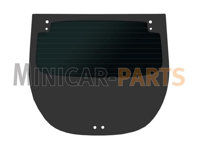 Szyba tylna Microcar Due2 / Due3 / Due6